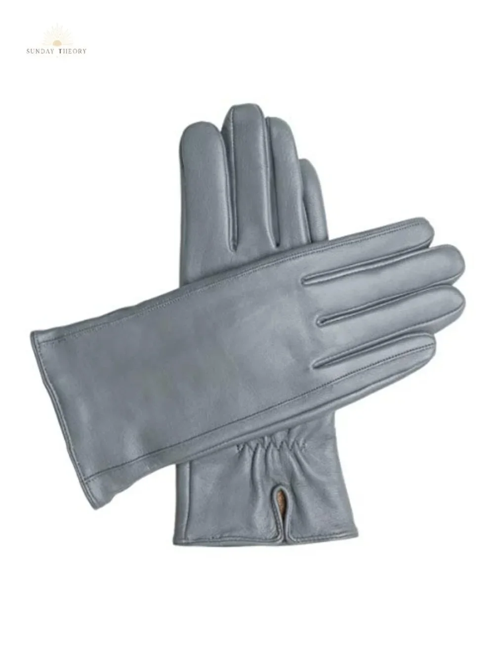 Women's Cashmere Lined Leather Gloves - Winter Warmth